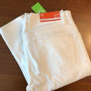 CWONDER NWT CORD SKINNY JEAN - COLOR: FROST